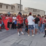 الجماهير الجزائرية تواصل استفزازاتها للمغاربة في قطر