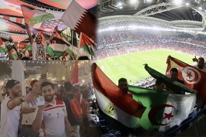 انجاز الأسود التاريخي بمونديال قطر.. فاز المغرب وفرحت عشرات الشعوب
