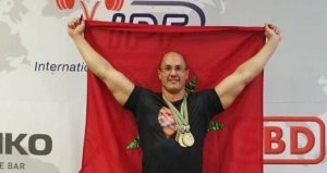 المغربي نزار بليل يحرز الميدالية البرونزية لبطولة العالم للقوة البدنية