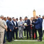 جامعة الكرة تسلم الملعب البلدي الدار الحمراء بالبروج
