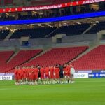 المنتخب الوطني ينهي استعداداته لمواجهة البحرين الودية