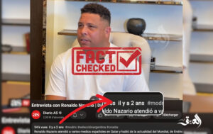 l fact check تصريح لرونالدو يُجتزأ من سياقه.. والبرازيلي لم يتحدث عن “أشبال الأطلس”